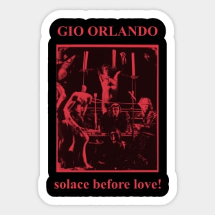 Gio Orlando Solace Before Love Sticker